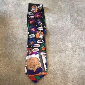 Looney tunes tie neck tie